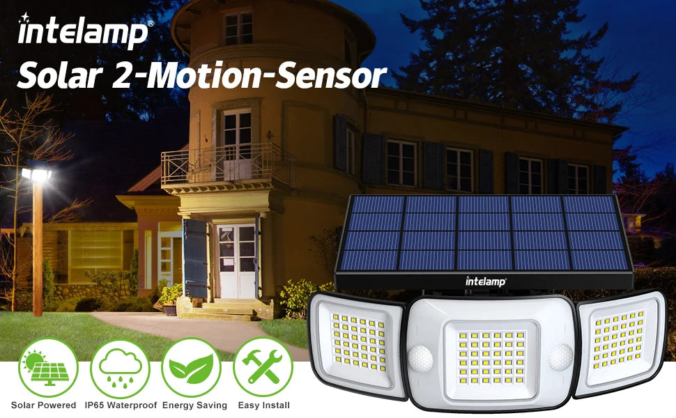 Intelamp Solar Smart and Sustainable Outdoor Lighting